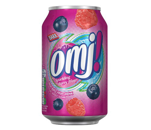 OMJ Sparkling Berry Blast Juice Drink UK Frozen Food